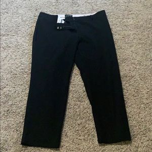 Straight Leg Cropped Pant